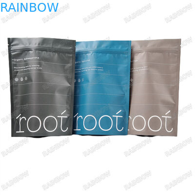 Logo Custom Printing многоразовые пакеты для очистки тела водонепроницаемый образец Stand Up Pouch With Zip Lock