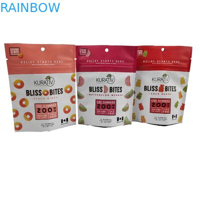 Специальное печатное пищевое питание Mylar Pouch Кофейная упаковочная сумка Тепловая печать Zip Lock Ламинированные стоячие сумки 454г