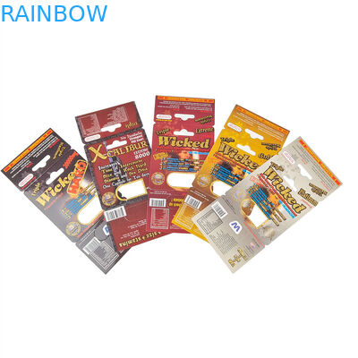 Специальное печать горячая продажа Улучшение носорога таблетки Упаковка для мужчин