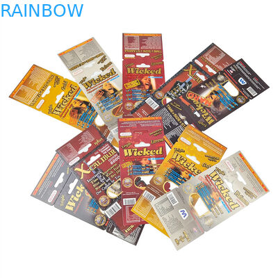 Специальное печать горячая продажа Улучшение носорога таблетки Упаковка для мужчин