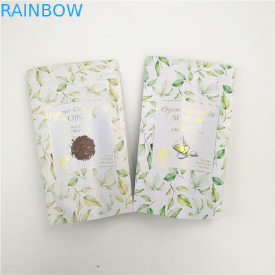 Глянцевые или матовые завершенные чайные пакеты упаковки для экспортной картоны с цветовым эффектом