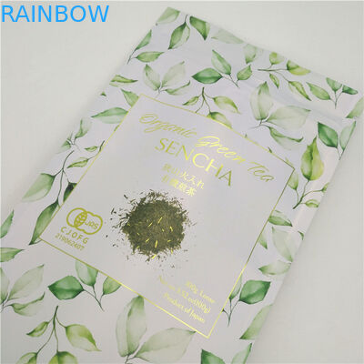 co дружественный 3-сторонний герметичный kraft бумажный пакет для переработки черного логотипа напечатанный небольшие 5 граммовые бумажные пакеты