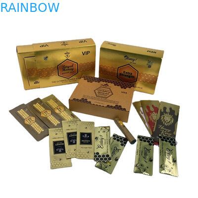 Фабрика прямая продажа медовые пакеты и коробки с точки УФ настройки логотипа печать роскошные медовые коробки упаковки