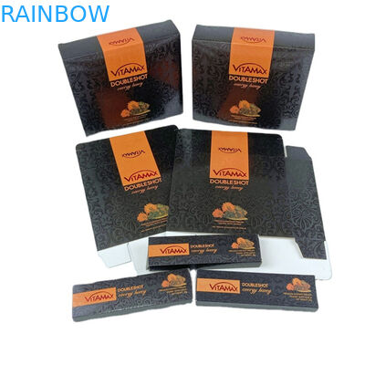 Фабрика прямая продажа медовые пакеты и коробки с точки УФ настройки логотипа печать роскошные медовые коробки упаковки