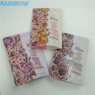 Перерабатываемый цип-блокировка Стоять вверх мешок для очистки тела косметические средства для ванны соль пластиковый пакет упаковки