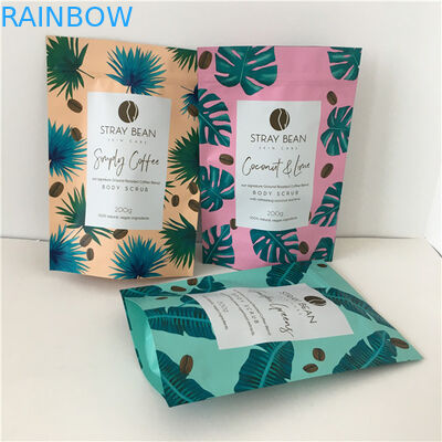 Гравитационная печать Алюминиевая фольга для упаковочных пакетов для очистки тела кофе