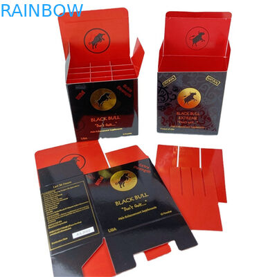 Напечатанный по заказу логотип Luxury VITAMAX Extreme Honey съедобная упаковка бумажные коробки и пакеты для меда жидкость пустая упаковка