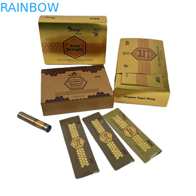 Vitamax Factory Custom Rhino Honey 3D Lenticular Card Rhino Pills Display Box Honey Sachets Опаковка и упаковка