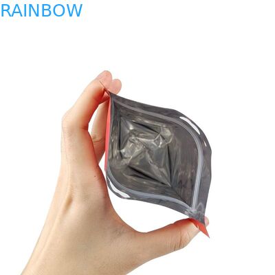 Напечатанные на заказ мешки с плоским дном с матовой поверхностью для упаковки продуктов питания