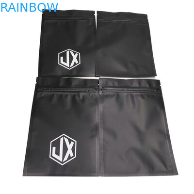 Матовый черный трехсторонний уплотнительный кабель USB Пластиковые упаковочные пакеты с молниеносной решеткой