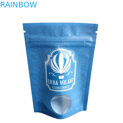 Запахозащитный мешок с UV-точкой, глянцевое окно, 3,5 грамм CBD цветочные пакеты с молниеносной решеткой