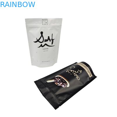 Настраиваемые пищевые цветные пакеты с логотипом печатная упаковка кофе стоящие рюкзаки с резьбой с клапанами