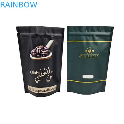 Ароматные кофейные бобы Custom Logo Digital Printed Doypack Clear Printing Stand Up Bag Кофейные бобы