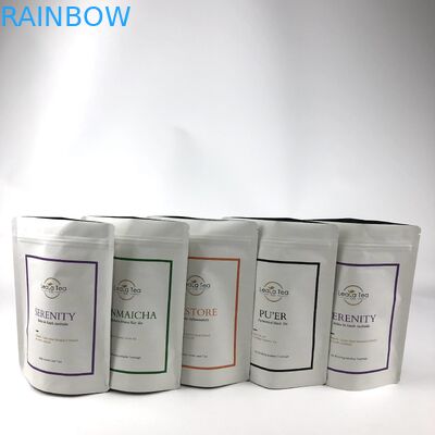 Переговорный способ доставки и дегазирующий клапан Kraft Paper Bags Tea Bags Packaging