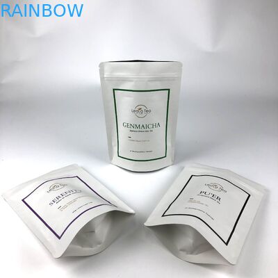 Переговорный способ доставки и дегазирующий клапан Kraft Paper Bags Tea Bags Packaging