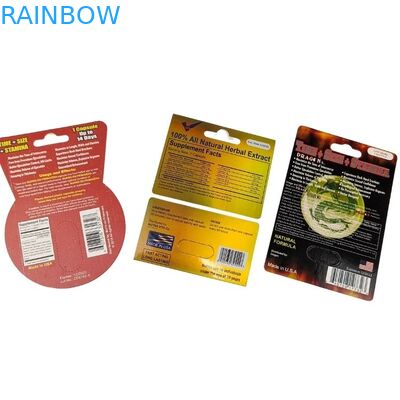 Покрытая бумажная карточная упаковка с пузырьками доступна для образцов всего за 5 дней гарантированно