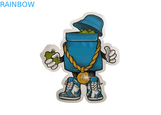 Опаковка с герметичным запахом на основе травяных фимиамов Zip Lock Mylar CBD Oil Weed Hemp Bags Gravure Printing