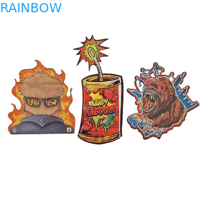 Специальный дизайн Печатный нерегулярный перезамыкающийся рюкзак 3,5-грамовый специальный пластиковый пакет