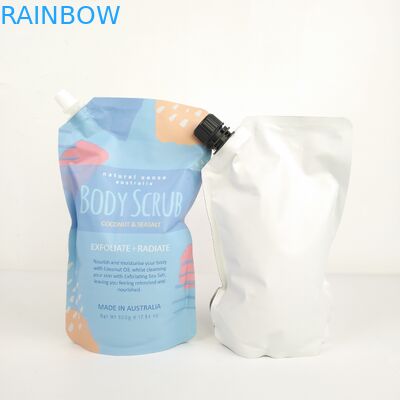 Промышленная упаковка пищевых продуктов с серебряными пакетами из фольги для торба для очистки тела