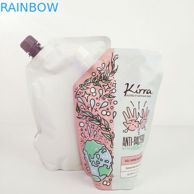 Промышленная упаковка пищевых продуктов с серебряными пакетами из фольги для торба для очистки тела