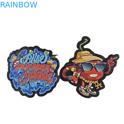 Настроенный логотип напечатанный насквозь мешки с резьбой Ziplock Small Stand Up Pouch 3.5g Food Grade Packaging Smell Proof With Zipper Mylar Ba