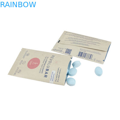 Белый рукоятки материала бумажные пакеты на заказ для ваших требований клиентов