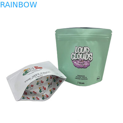 Настраиваемая цветовая упаковка с травяным лакомством с структурой PET для цветного типа CMYK