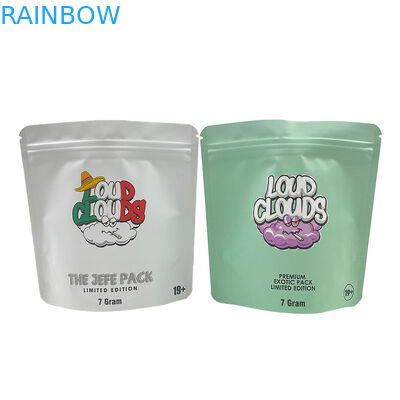 Настраиваемая цветовая упаковка с травяным лакомством с структурой PET для цветного типа CMYK