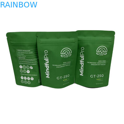 CYMK цвет травяной ладан упаковка алюминиевая фольга стоять пластмассовый Mylar Zipper Bag