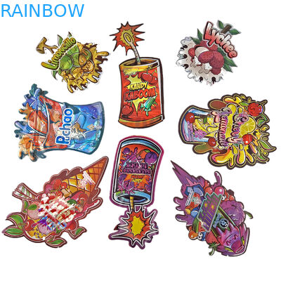 Напечатанные по заказу 3,5 грамм печенье сладости закуска специальная форма Ziplock пластиковые пакеты с запахоустойчивым резкой Mylar пакеты