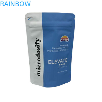 Медицинский травяной лист с тремя боковыми уплотнениями, мешок без запаха, мешки Майлар на заказ с окном.