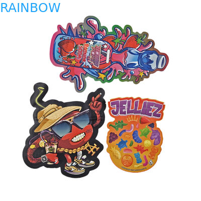 Оптовая торговля 3,5г Заказные мешки с резкой резьбой для упаковки продуктов питания