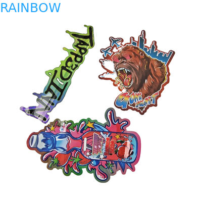 Неравномерная упаковка с настройкой на заказ с циплок голографической фольгой 3,5 г.