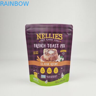 Матовый зеленый пакет Стоящий пакет/Алюминиевая фольга Упаковка Zip Lock Bag/Doypack Mylar Хранилищные мешки для еды