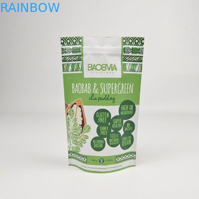 Заказная упаковка пищевых продуктов Ziplock Seal Pouches Matt Stand Up Pouch Zipper Bags For Coffee Whey Milk Powder Cookie Sugar (Запас пищевых продуктов по индивидуальному заказу)