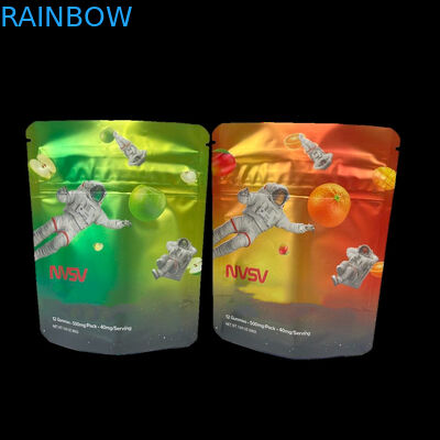 3.5 грамм Пластиковые пакеты Опаковка настраиваемая этикетка Печатные печенье CBD