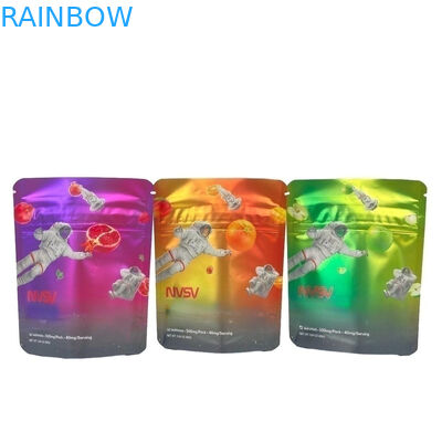 3.5 грамм Пластиковые пакеты Опаковка настраиваемая этикетка Печатные печенье CBD