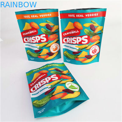 Цифровая печать на заказ Ziplock съедобные изделия Stand Up Packaging Bags для орехов