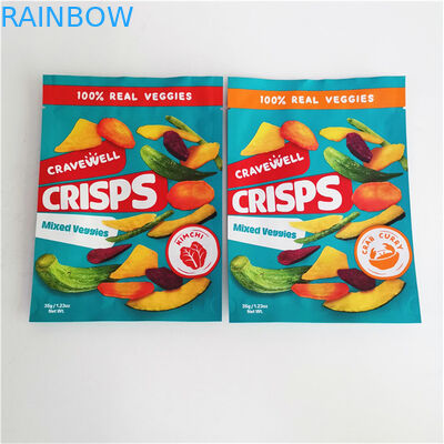 Цифровая печать на заказ Ziplock съедобные изделия Stand Up Packaging Bags для орехов