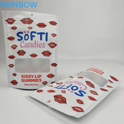 Самый продаваемый пищевой запах Противопожарный полиэтиленовый фольга Zip Lock Bag Stand Up Pouch