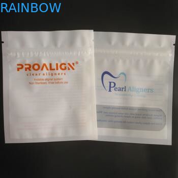 Оптовая перерабатываемая трехсторонняя герметичная упаковка Mylar зубной выравниватель для ухода за зубами с резьбой