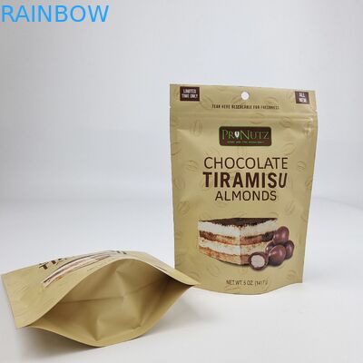 Настраиваемая Matt Surface Цифровая печать Пластмассовый Zip Lock Перезамыкаемая пластиковая упаковка печати пищевой продукции