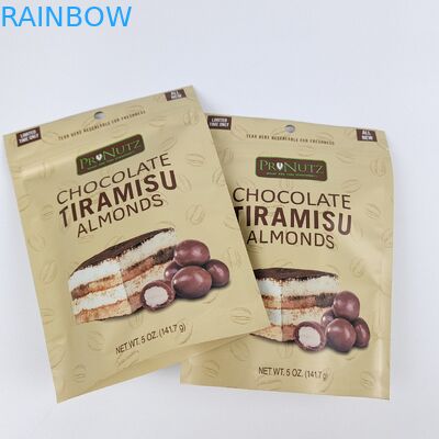 Настраиваемая Matt Surface Цифровая печать Пластмассовый Zip Lock Перезамыкаемая пластиковая упаковка печати пищевой продукции