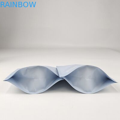 Экологически чистый стойкий мешок пищевой класса Zip Lock Тепловая печать Напечатанная биоразлагаемая специальная пищевая Kraft бумажная сумка