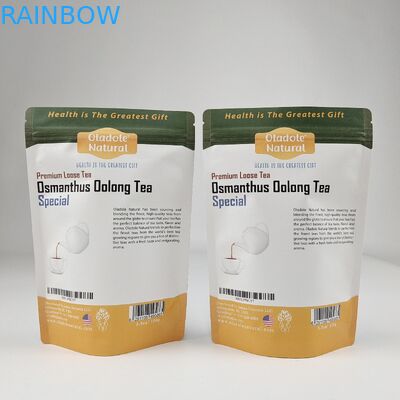 Наиболее продаваемые перерабатываемые экологически чистые индивидуальные мешочки Kraft Paper Mylar Packaging Sachet