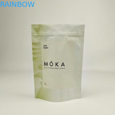 Частный маркировка спа естественная ванна соль упаковка сумка пользовательский цифровой печатный Stand Up Ziplock Mylar сумка для тела скраб сумка