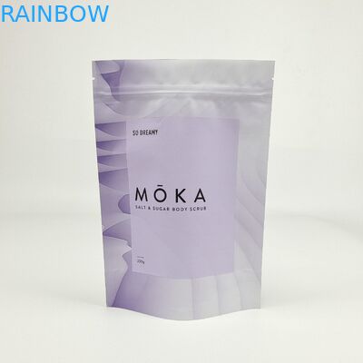 Цифровая печать Kraft Paper Pouch Stand Up Ziplock Алюминиевая фольга для упаковки кофейного тела