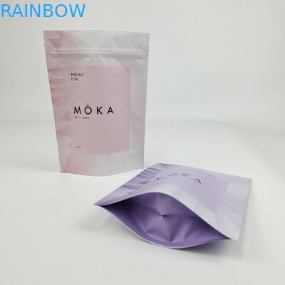 Цифровая печать Kraft Paper Pouch Stand Up Ziplock Алюминиевая фольга для упаковки кофейного тела