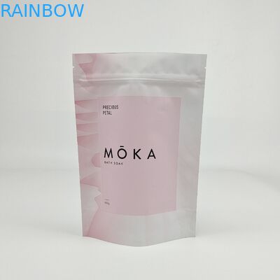 Оптовая продажа на заказ Stand Up Doypack Mylar 100g 250g 500g Body Scrub Bag Bath Salt Packaging Bag
