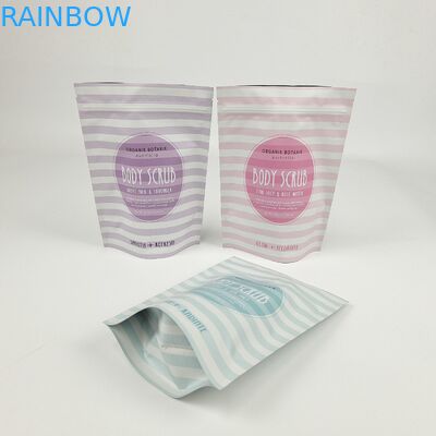 Custom Matte OEM Custom Printed Bath Salts Packaging Zip Lock Bath Salt Body Scrub Стоящий мешок для упаковки